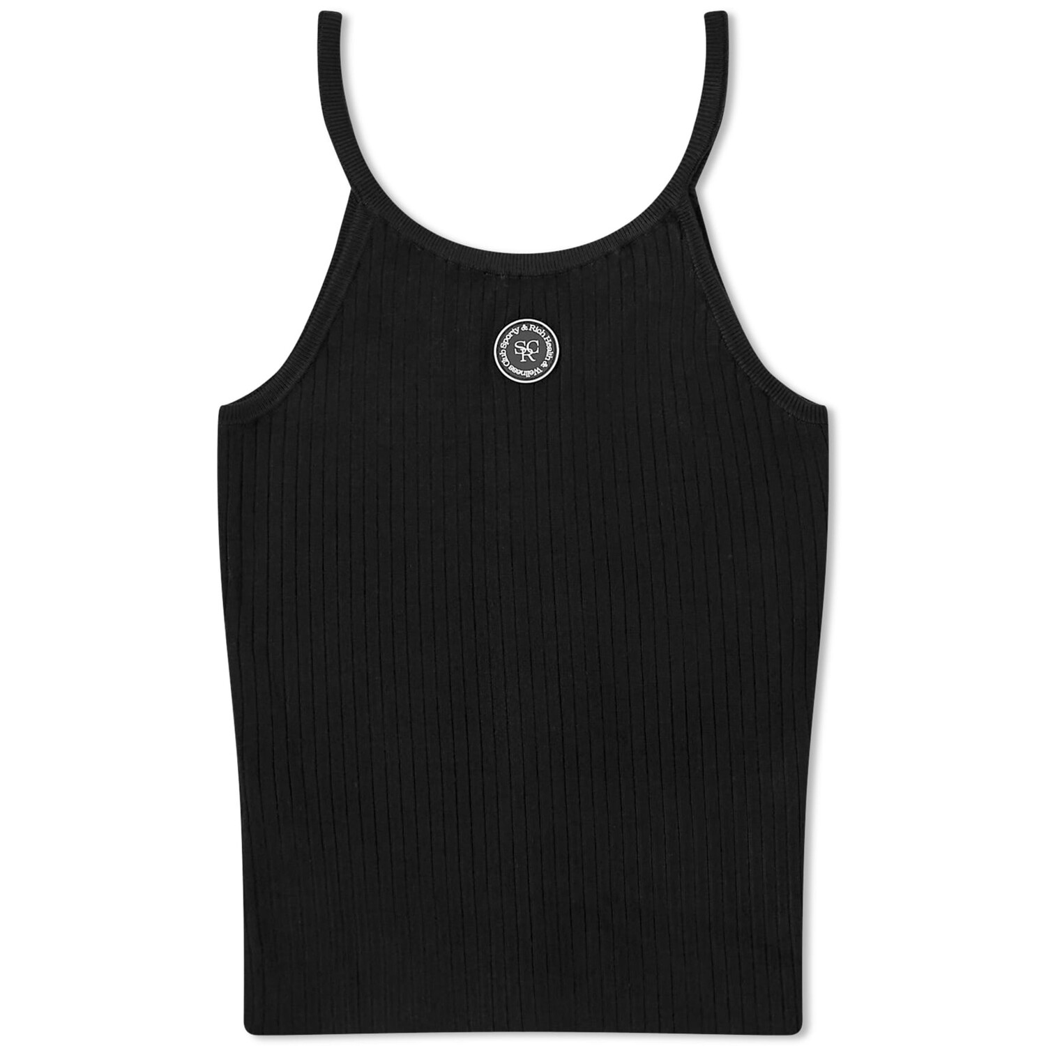 

Топ Sporty & Rich Srhwc Ribbed, черный