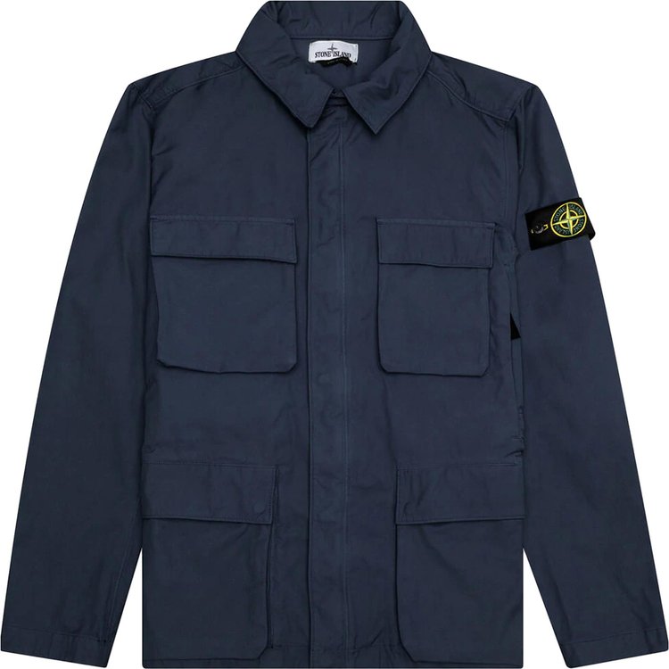 Куртка Stone Island Field Jacket 'Dark Blue', синий - фото