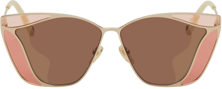 

Золотые солнцезащитные очки Джемма Chloé