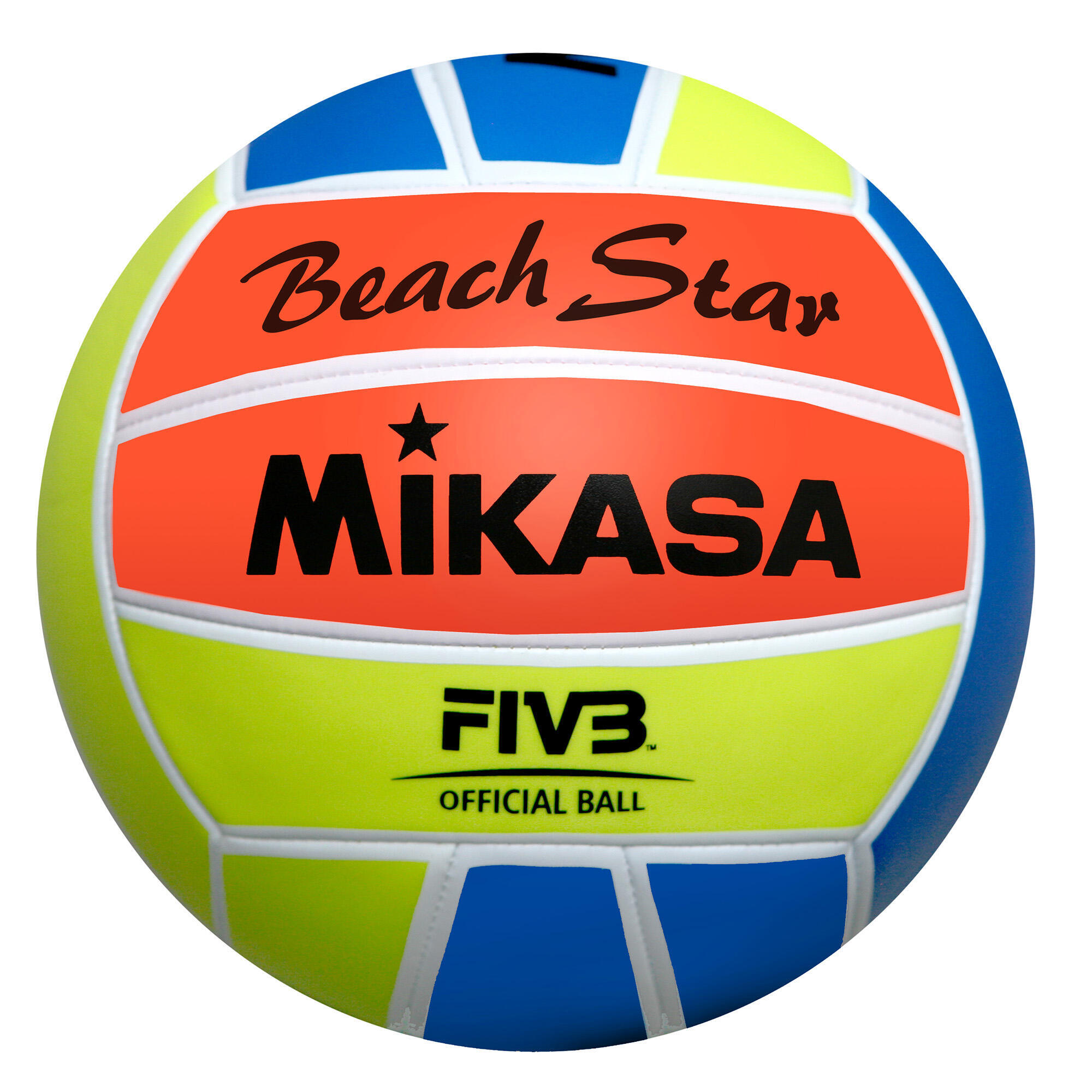 Пляжный волейбол Beach Star MIKASA официальный пляжный волейбол kerri walsh сша цвета пляжный волейбол официальный размер вес подлинный матч волейбол насос