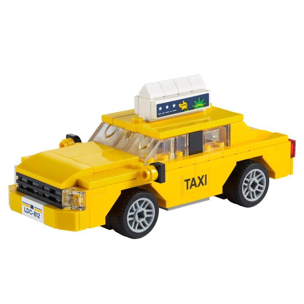 Конструктор Lego Yellow Taxi 40468, 124 детали конструктор lego транспортное средство для защиты черепах 41697 turtle protection vehicle