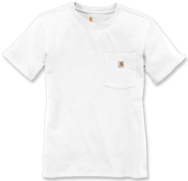 Футболка женская Carhartt Workwear Pocket, белый футболка с длинным рукавом женская carhartt workwear pocket серый