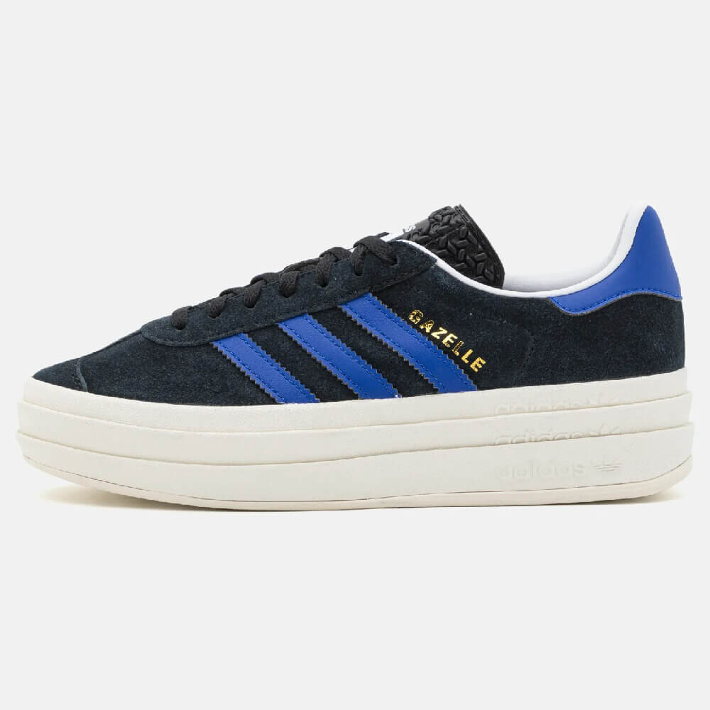 

Кроссовки Adidas Originals Gazelle Bold, черный/синий/бежевый