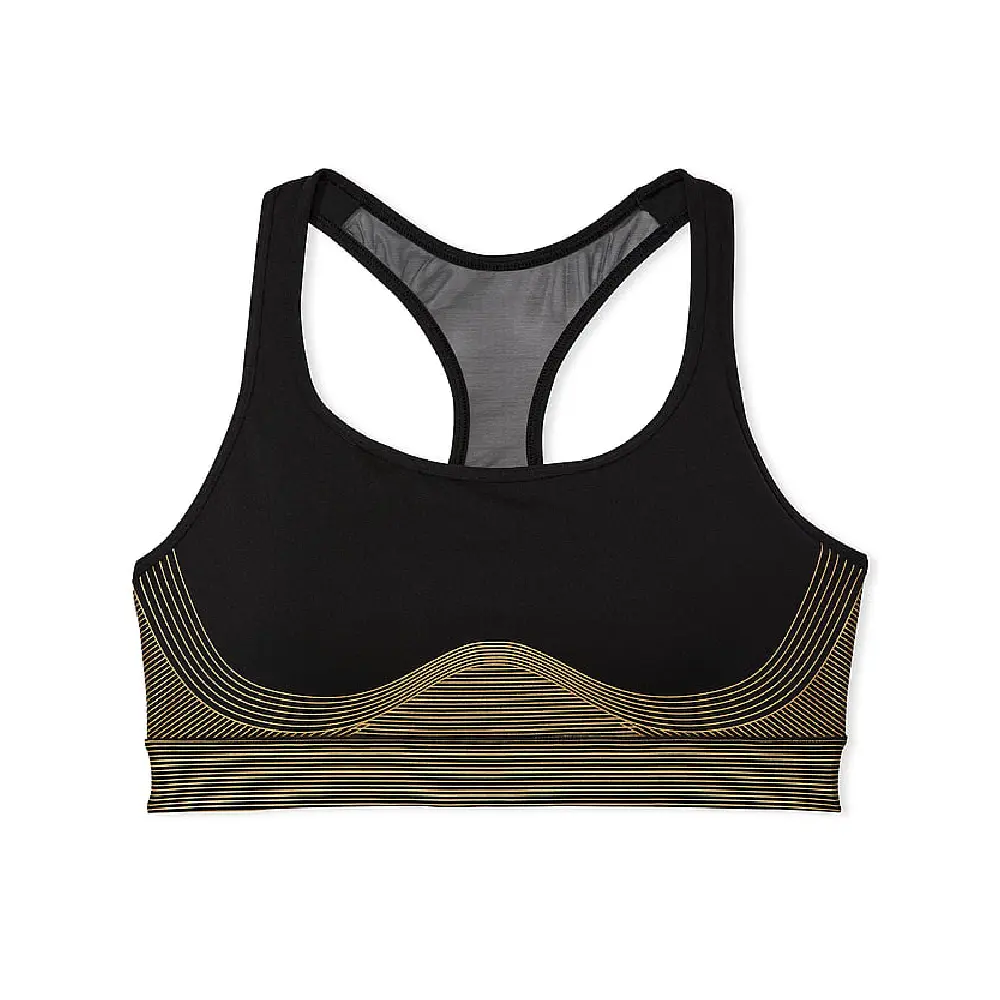 

Спортивный топ Victoria's Secret Player Shine Sports, черный