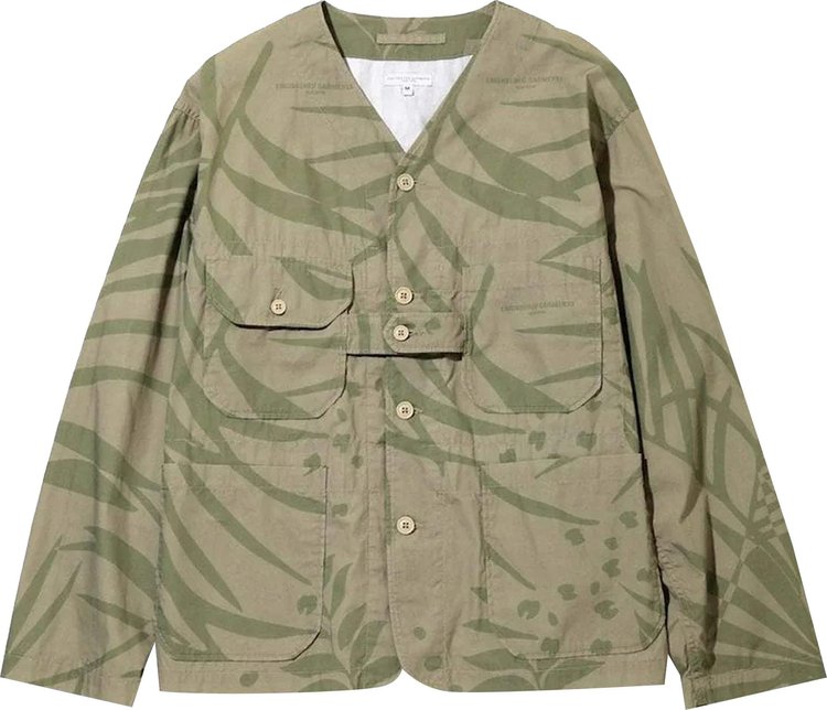 Кардиган Engineered Garments Cardigan Jacket 'Khaki/Olive', зеленый