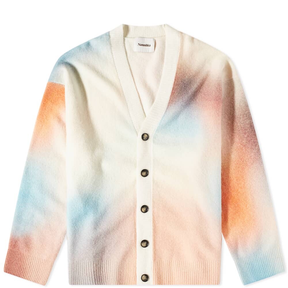 

Джемпер Nanushka Prim Brushed Oversize Alpaca Cardigan, Серый