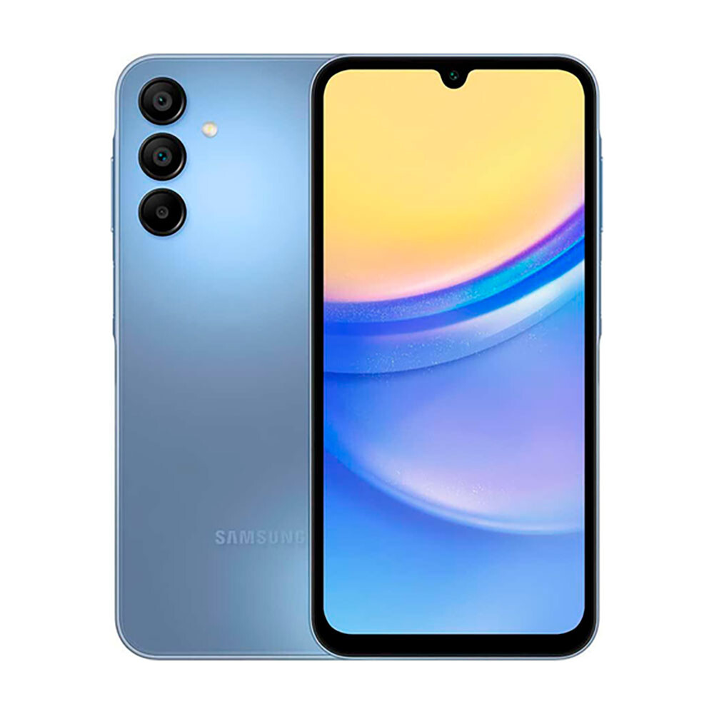 

Смартфон Samsung Galaxy A15, 6 ГБ/128 ГБ, 2 Nano-SIM, голубой