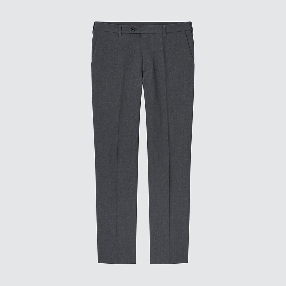

Эластичные брюки Uniqlo, серый
