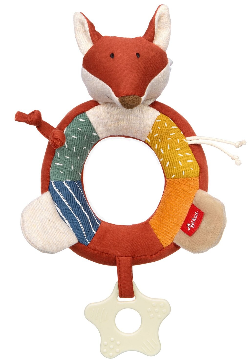 

Мягкая игрушка AKTIV GREIFLING FUCHS sigikid, цвет rot mehrfarbig