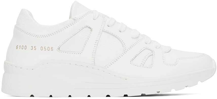 

Белые спортивные кроссовки Track Common Projects