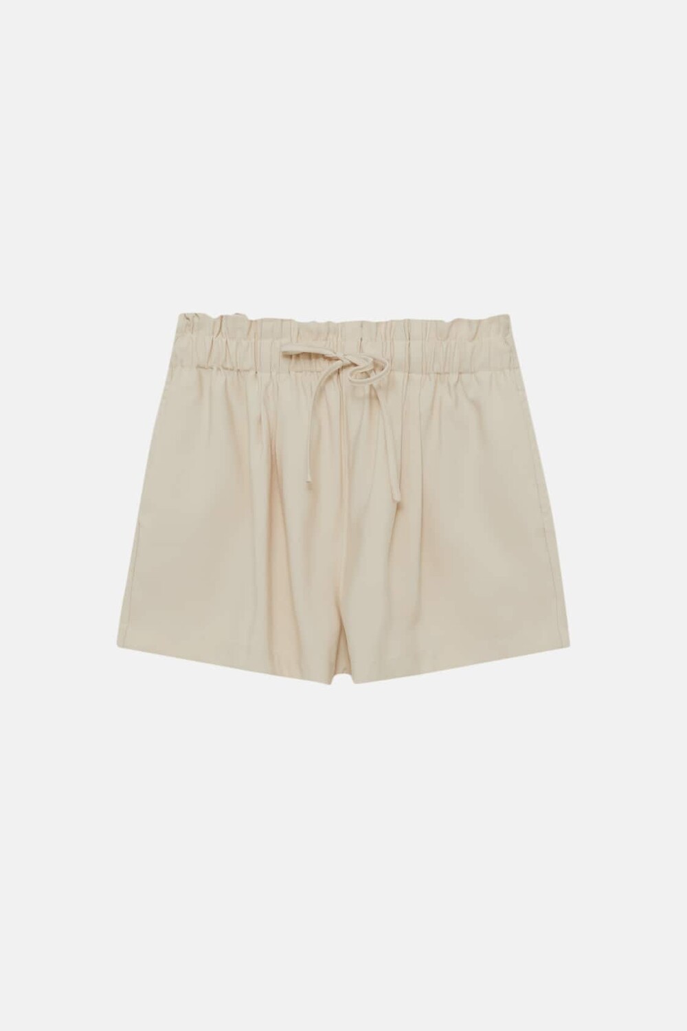 

Шорты-бермуды Pull&Bear paperbag, бежевый