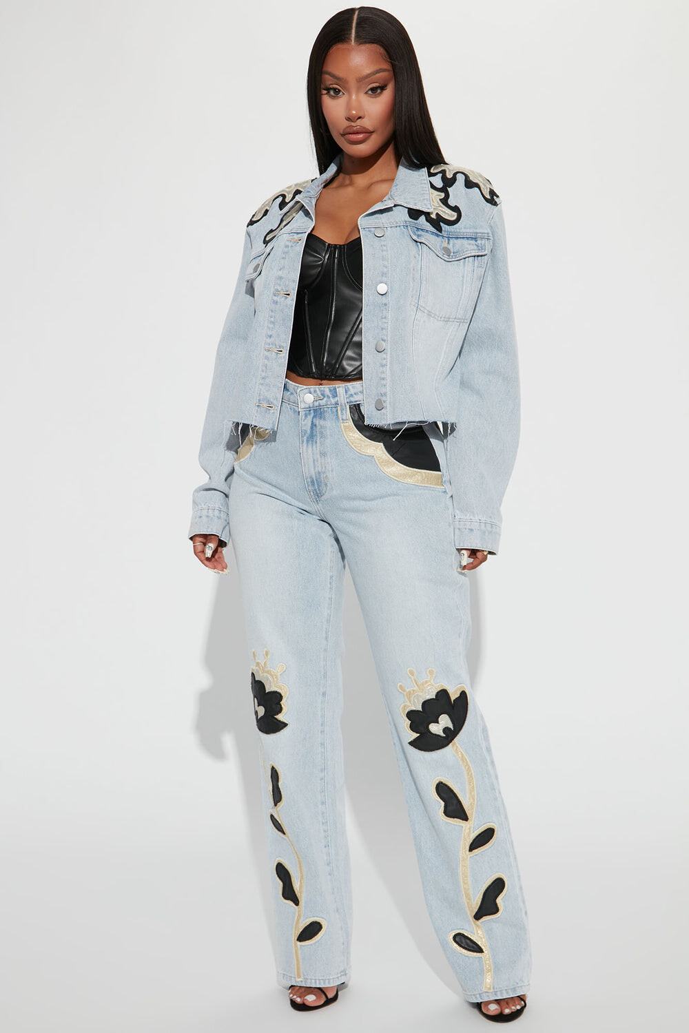 

Джинсы Fashion Nova FN1360I484, синий
