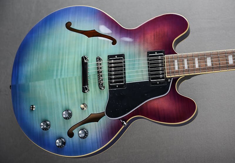 

ES-335 Figured - Взрыв черники Epiphone Blueberry