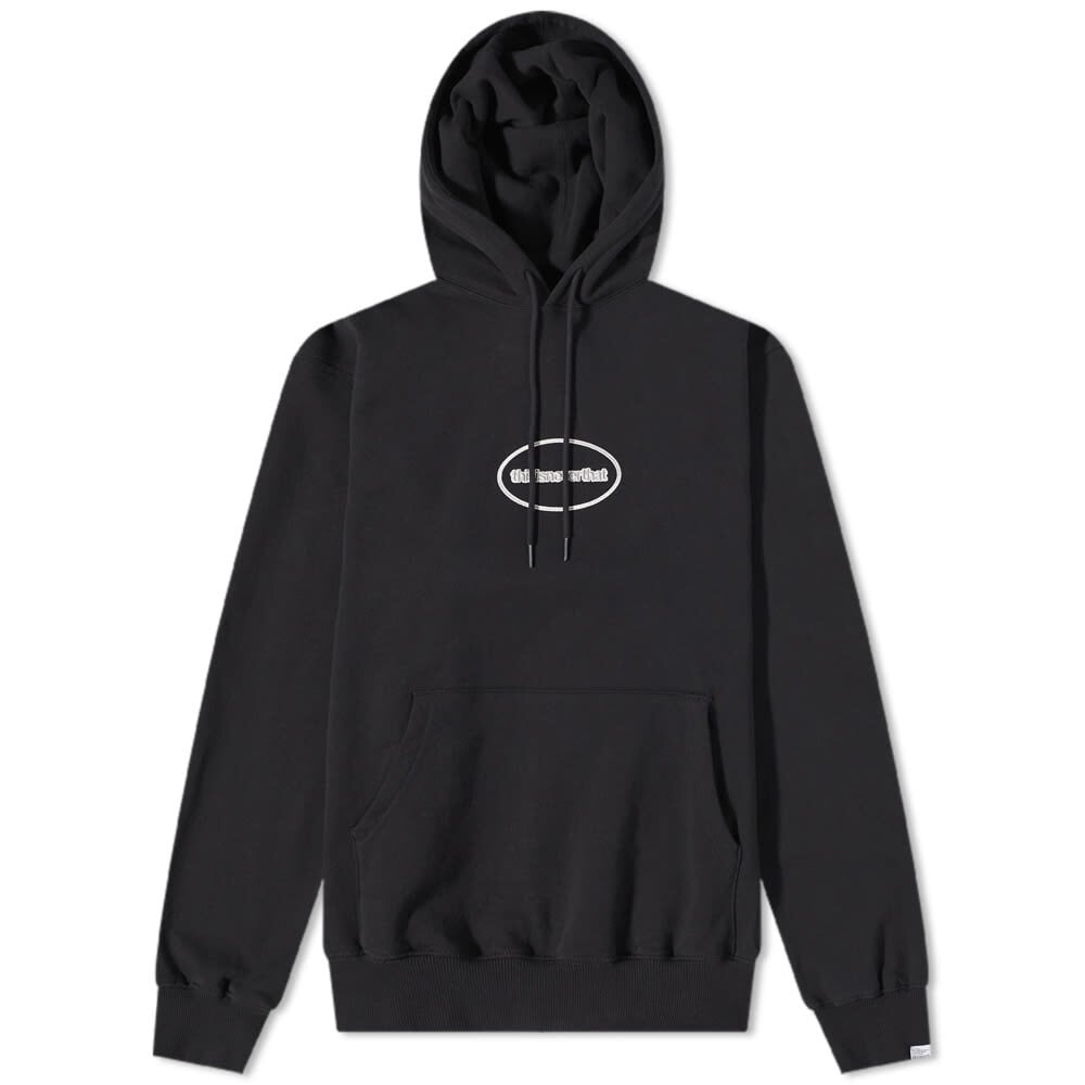 

Толстовка thisisneverthat ET-Logo Popover Hoody, Черный