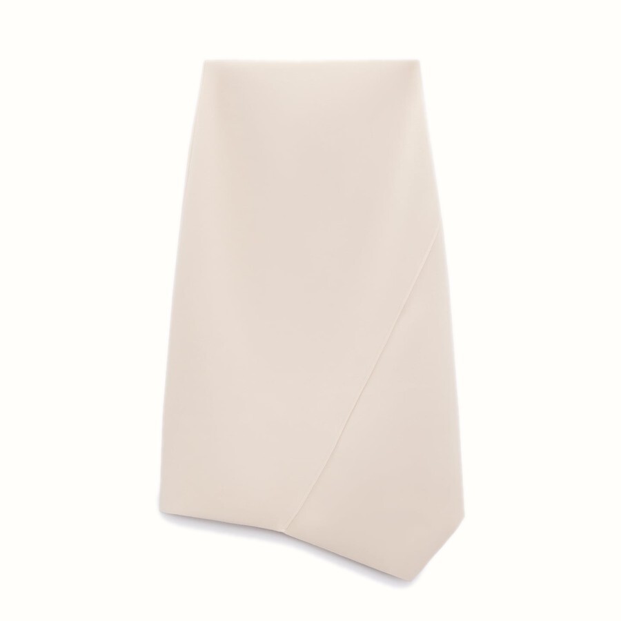 

Юбка Zara Midi Asymmetric, кремовый