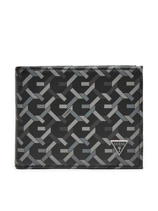 

Большой мужской кошелек Guess Mito SMTOGW LEA20, черный