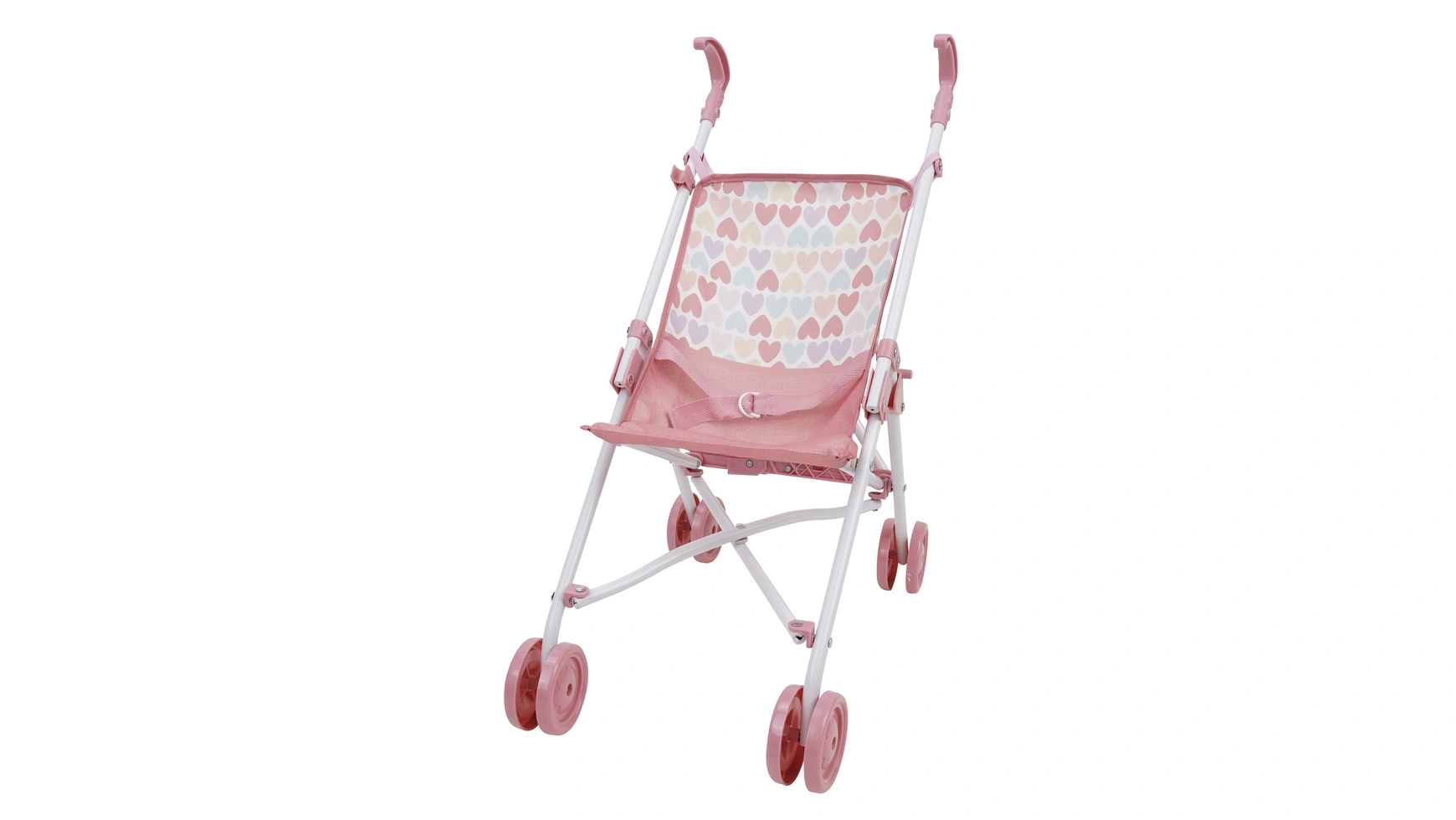 509CREW Детская розовая коляска для кукол детская коляска jaju из трикотажа розовая