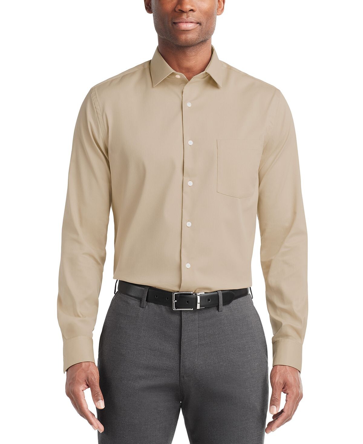 

Мужская классическая рубашка классического кроя Stain Shield Van Heusen