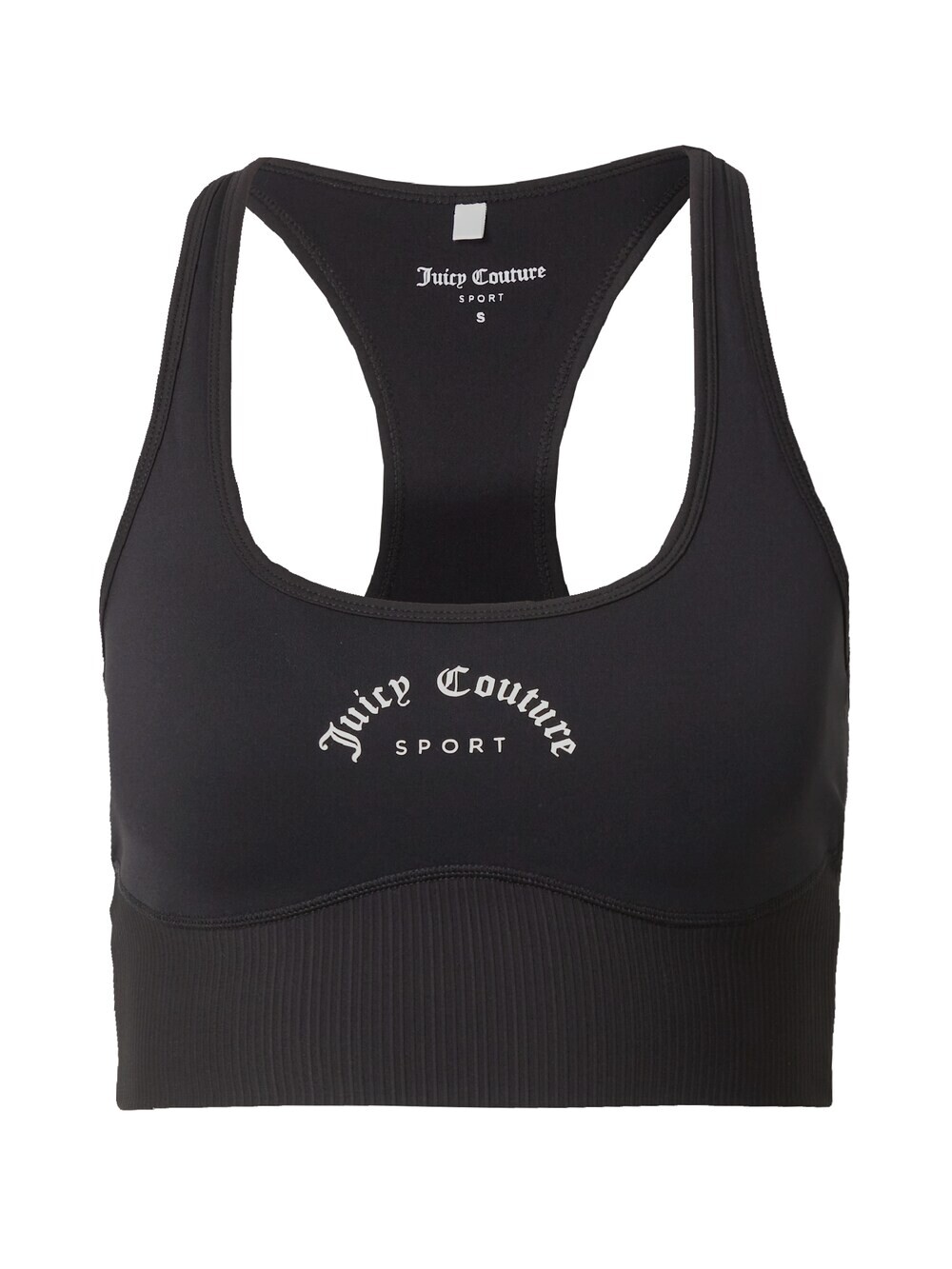 

Спортивный бюстгальтер без косточек Juicy Couture Sport, черный