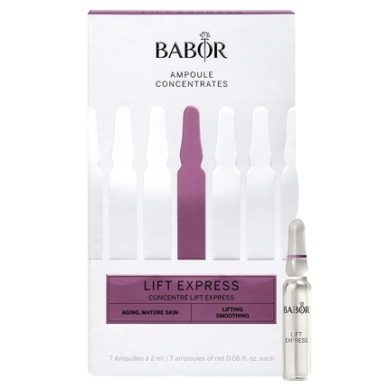 Lift Express Ampoule Serum Антивозрастное и укрепляющее увлажняющее средство с витаминами А и Е, 7-дневное лечение - новое и улучшенное, Babor