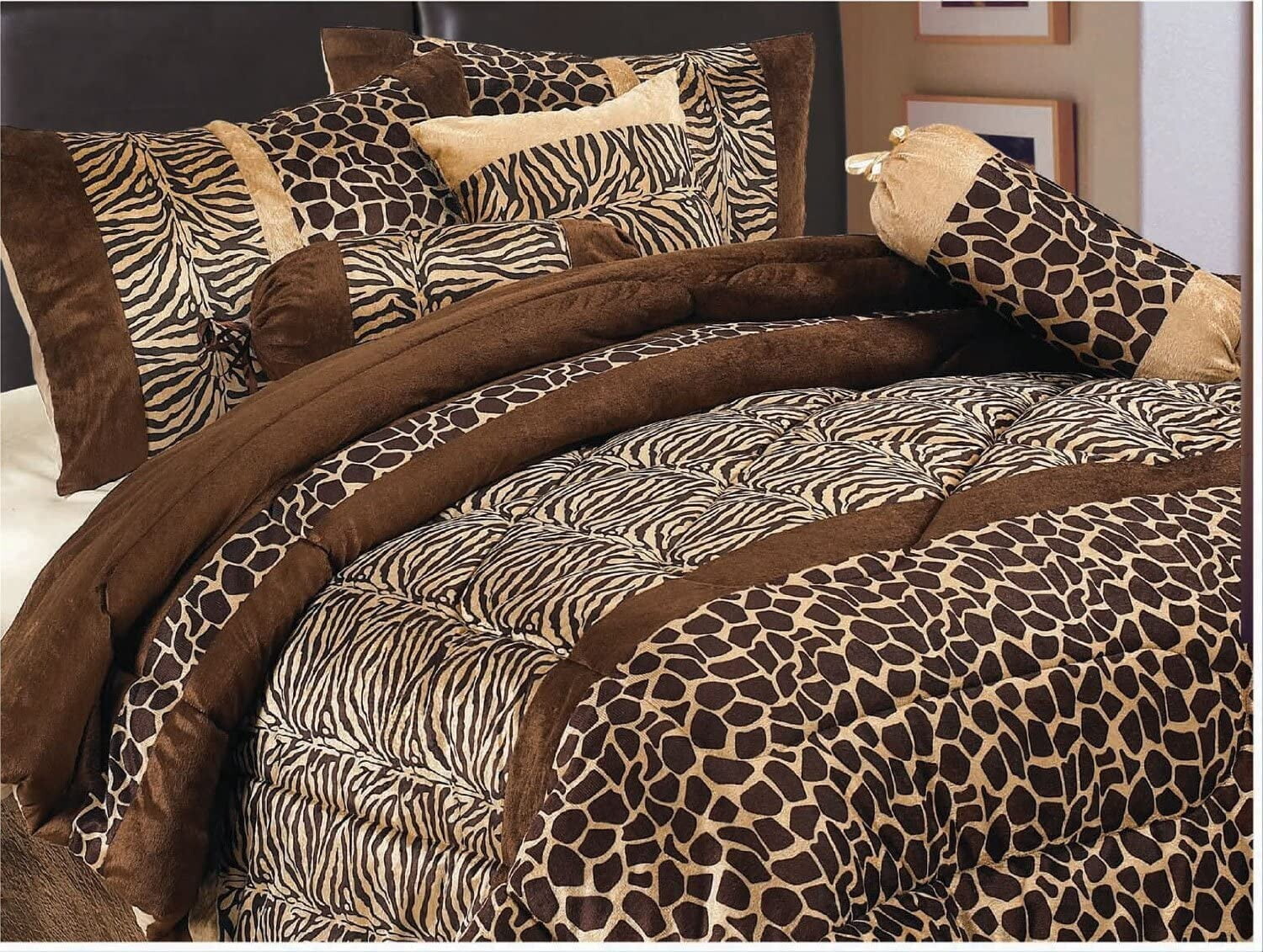 

Комплект постельного белья Yuqin Safari King, 7 предметов