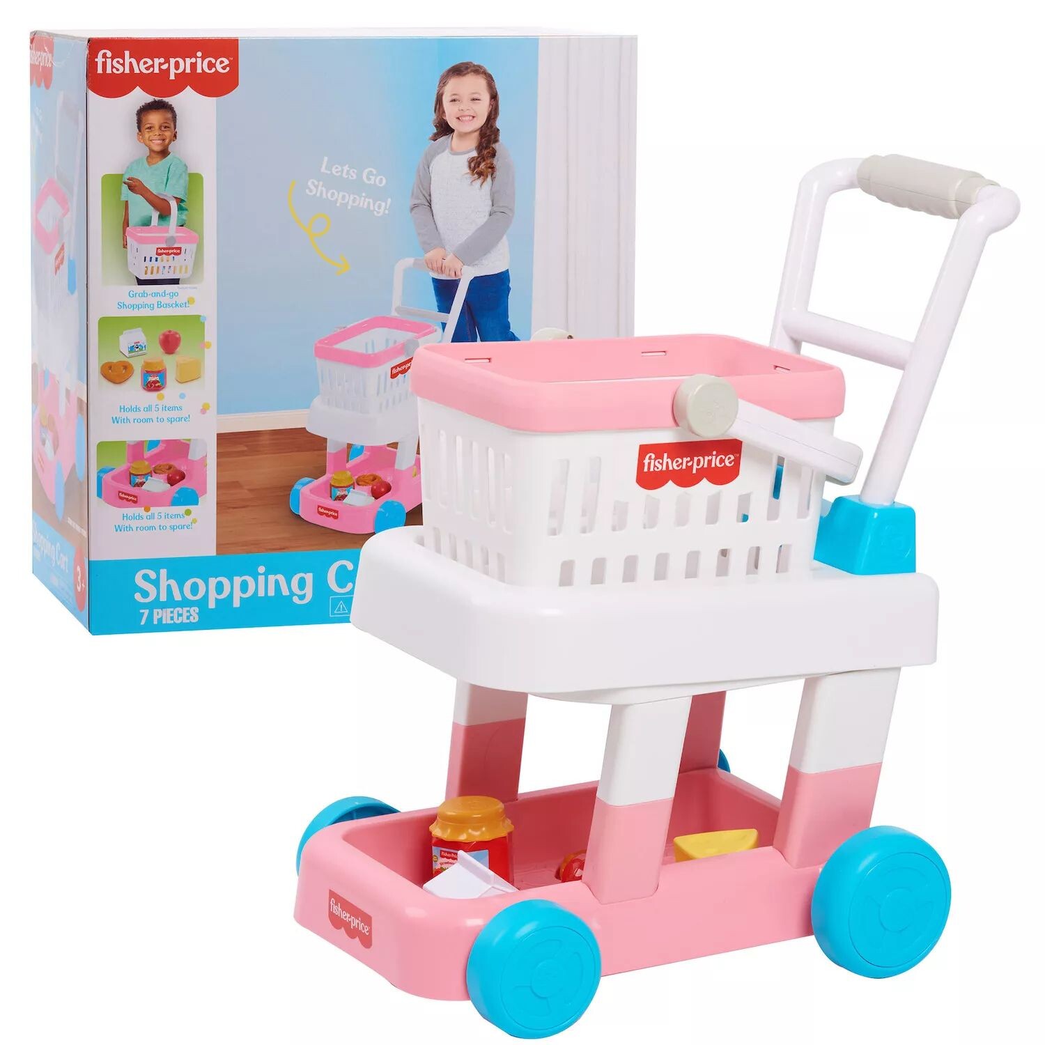 

Корзина для покупок Fisher Price в ролевых играх Fisher-Price