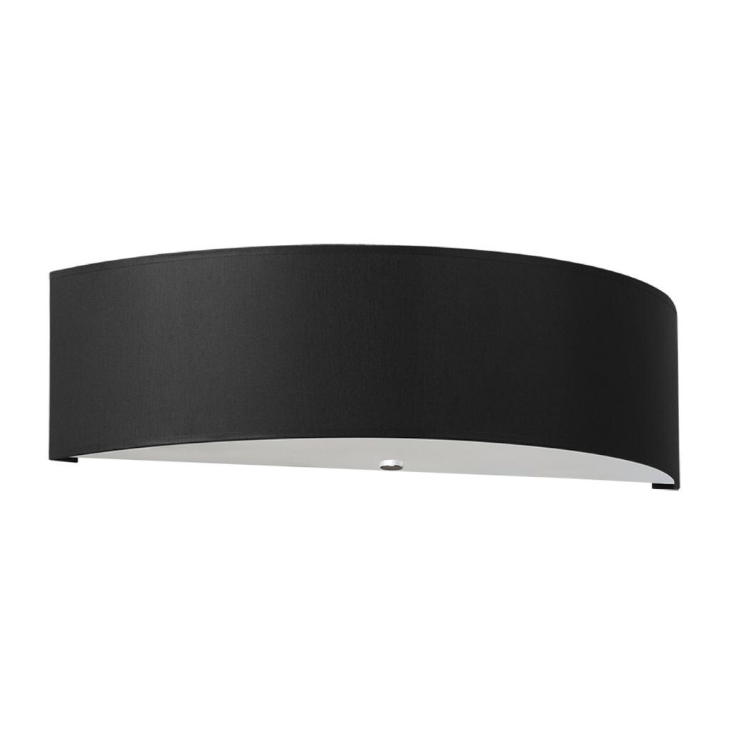 

Настенный светильник SKALA BLACK 2xE27 60Вт ткань, стекло, сталь 12x15x45см Sollux Lighting