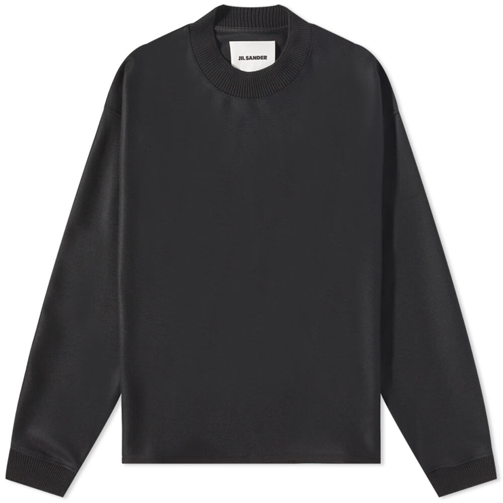 

Толстовка Jil Sander Wide Rib Crew Sweat