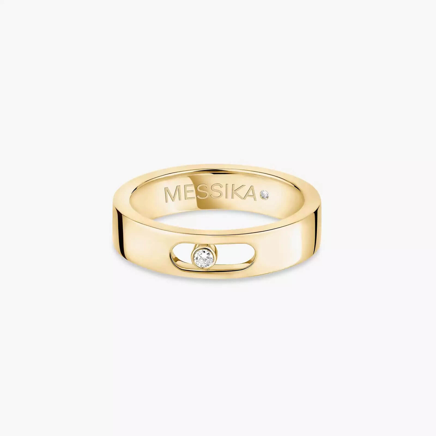 

Кольцо обручальное Messika Move Joaillerie, желтое золото/бриллиант