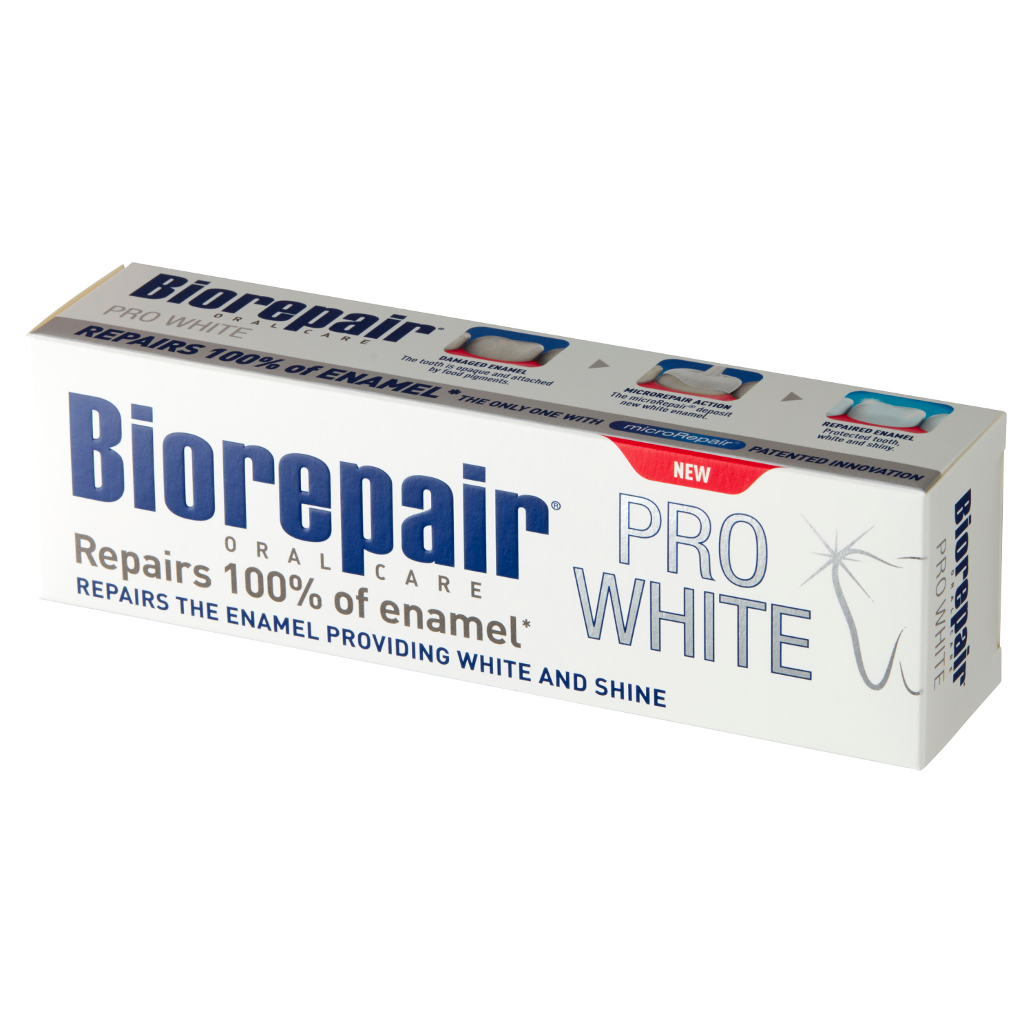 цена Biorepair Pro White зубная паста, 75 мл