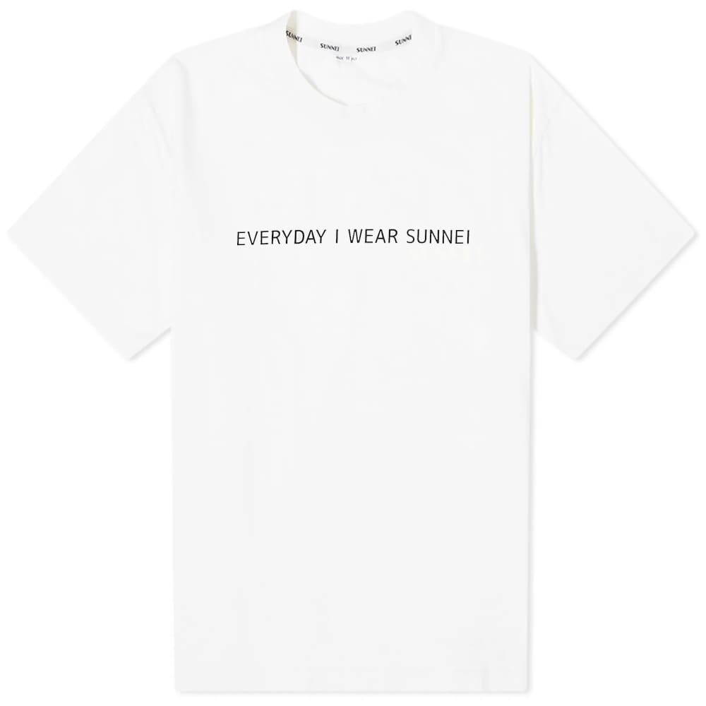 

Футболка Sunnei All Day Tee, Белый