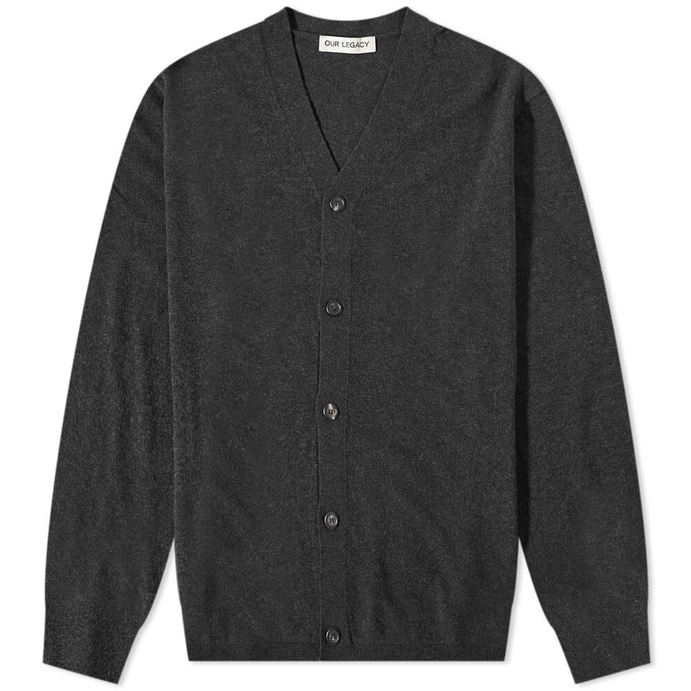 

Джемпер Our Legacy Merino Knitted Cardigan, Серый