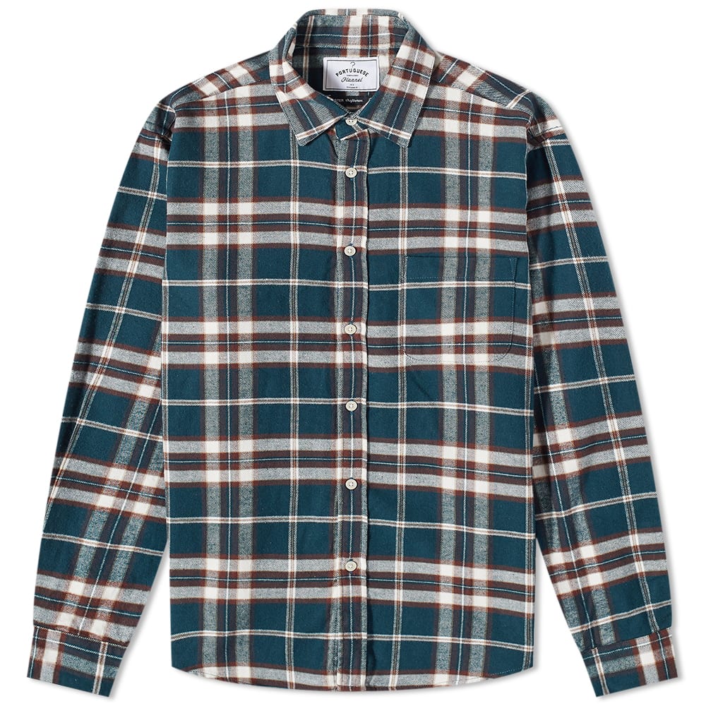 

Рубашка Portuguese Flannel Smooth Check Flannel Shirt