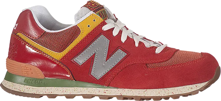 

Кроссовки New Balance 574 'Tropical Fruit', красный