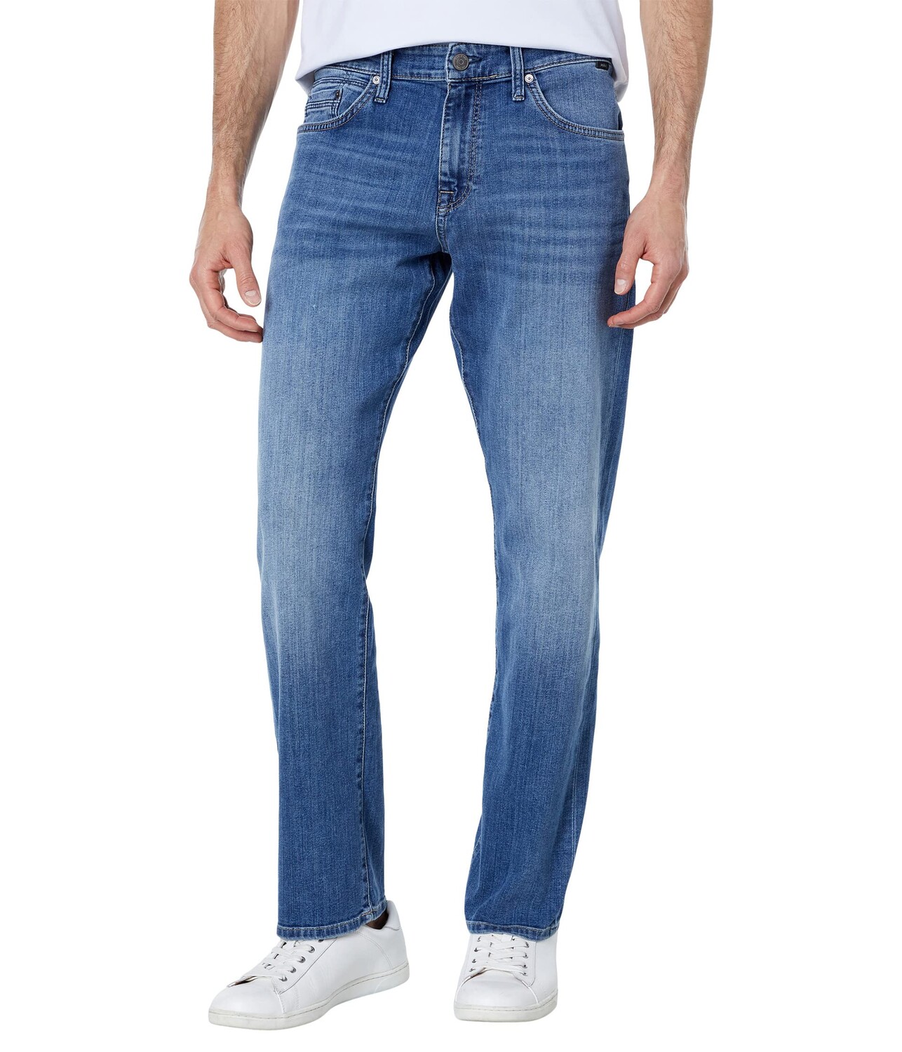 

Джинсы Mavi Jeans, Matt Relaxed Straight in Light Used Brushed Williamsburg