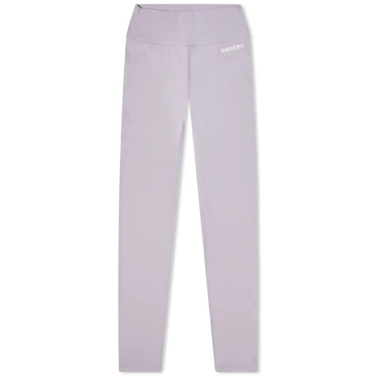 

Леггинсы Sporty & Rich Club High Waisted, лиловый, Серый
