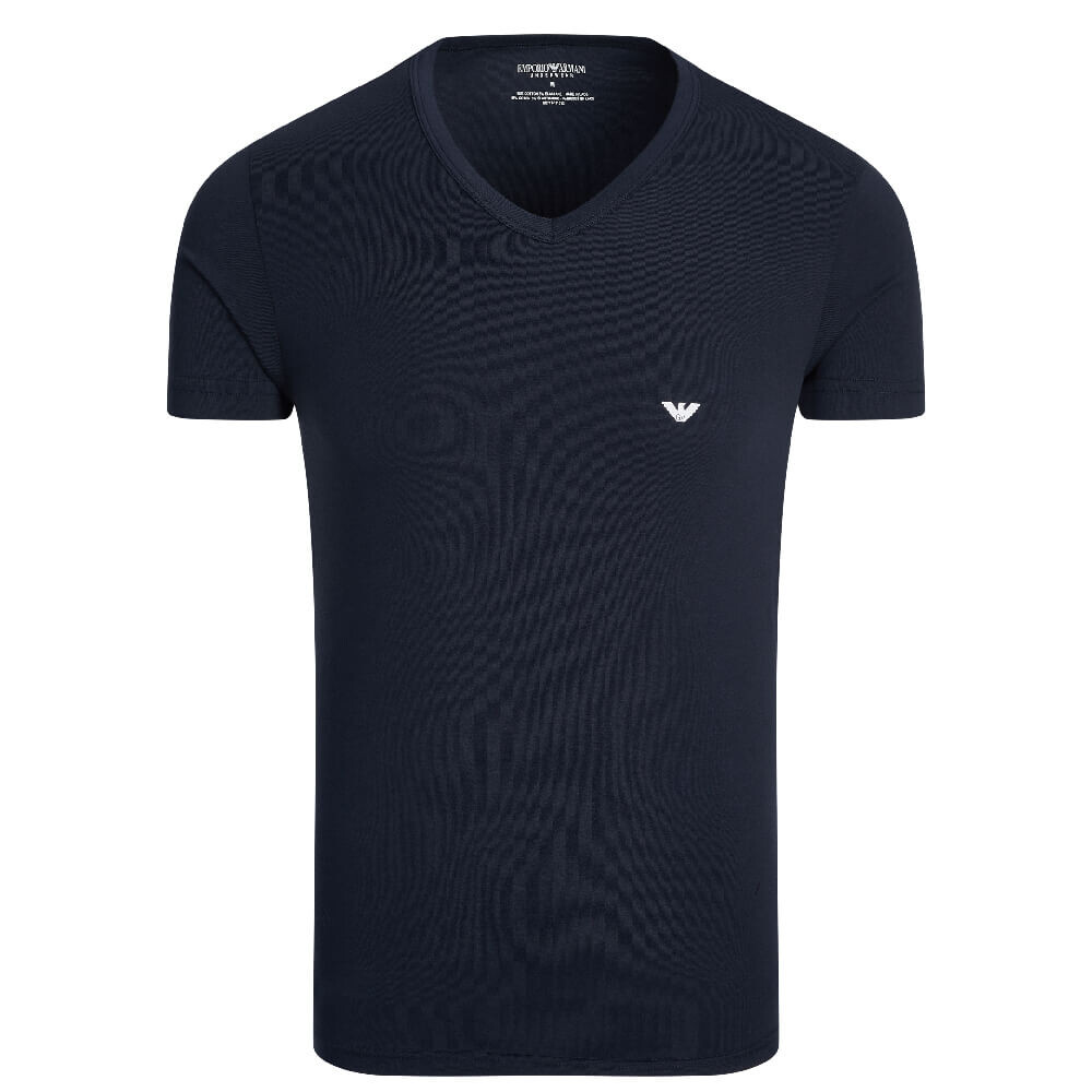 

Комплект футболок Emporio Armani, 2 предмета, темно-синий/белый