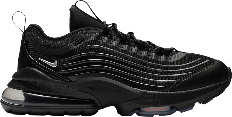 Кроссовки Nike Air Max Zoom 950 GS 'Black Metallic Silver', черный - фото