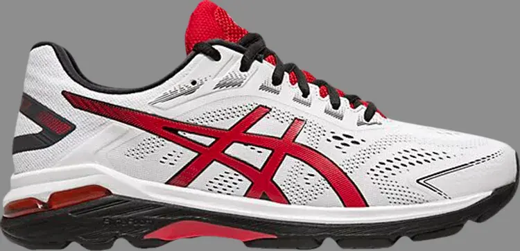 

Кроссовки gt 2000 7 'white speed red' Asics, белый