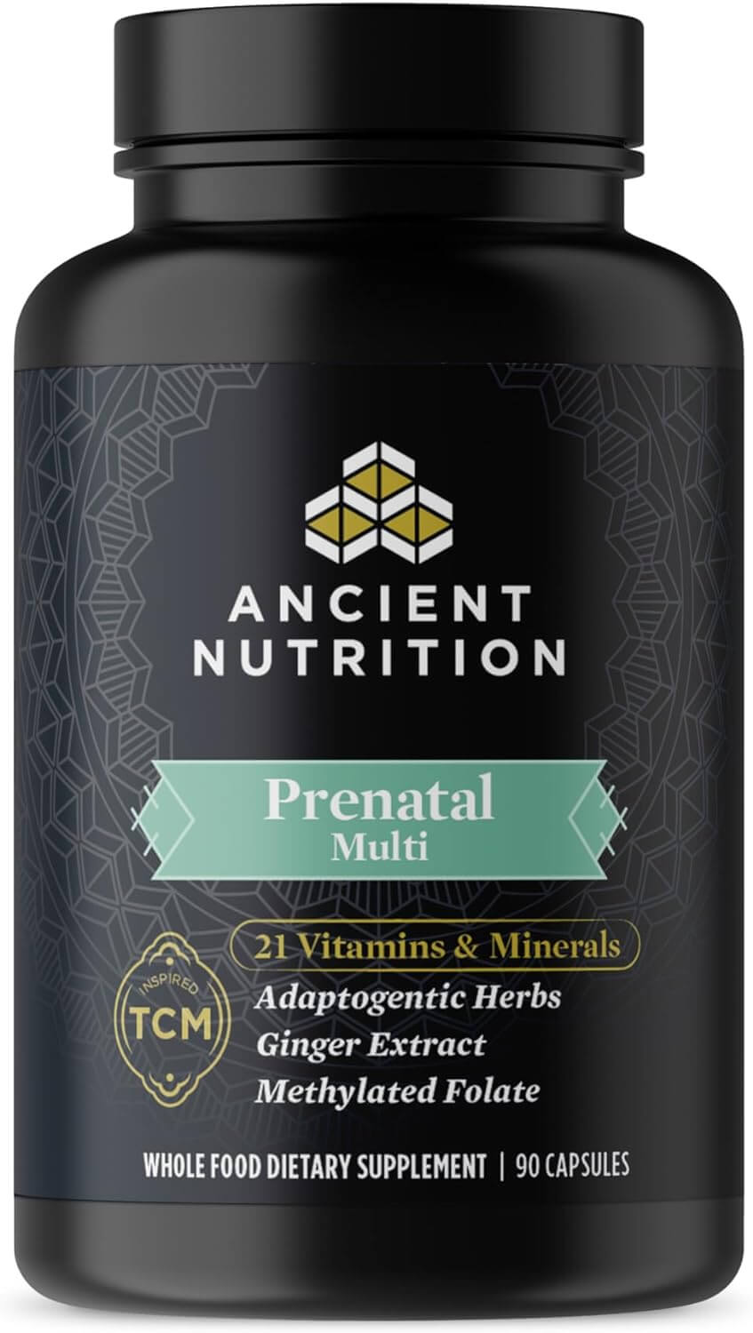 цена Пренатальные мультивитамины для женщин Ancient Nutrition Supports Pregnancy And Fertility Health, 90 капсул
