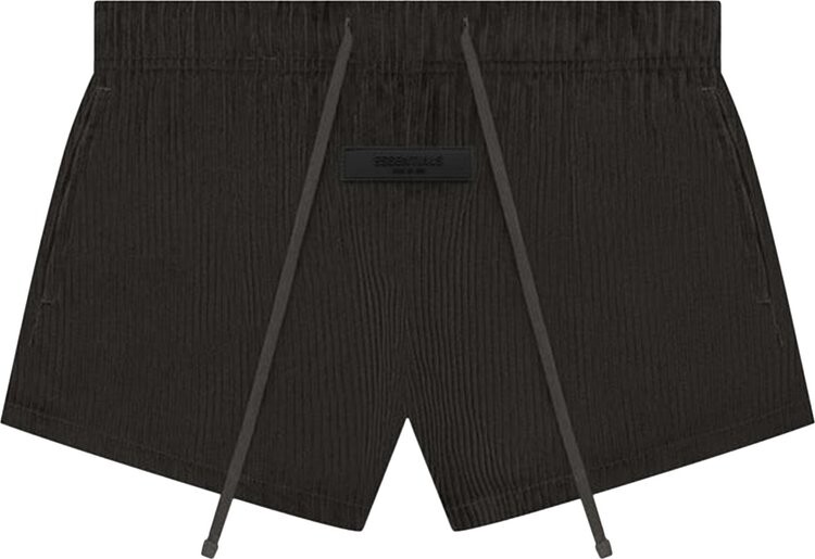 

Шорты Fear of God Essentials Dock Short 'Off Black', черный