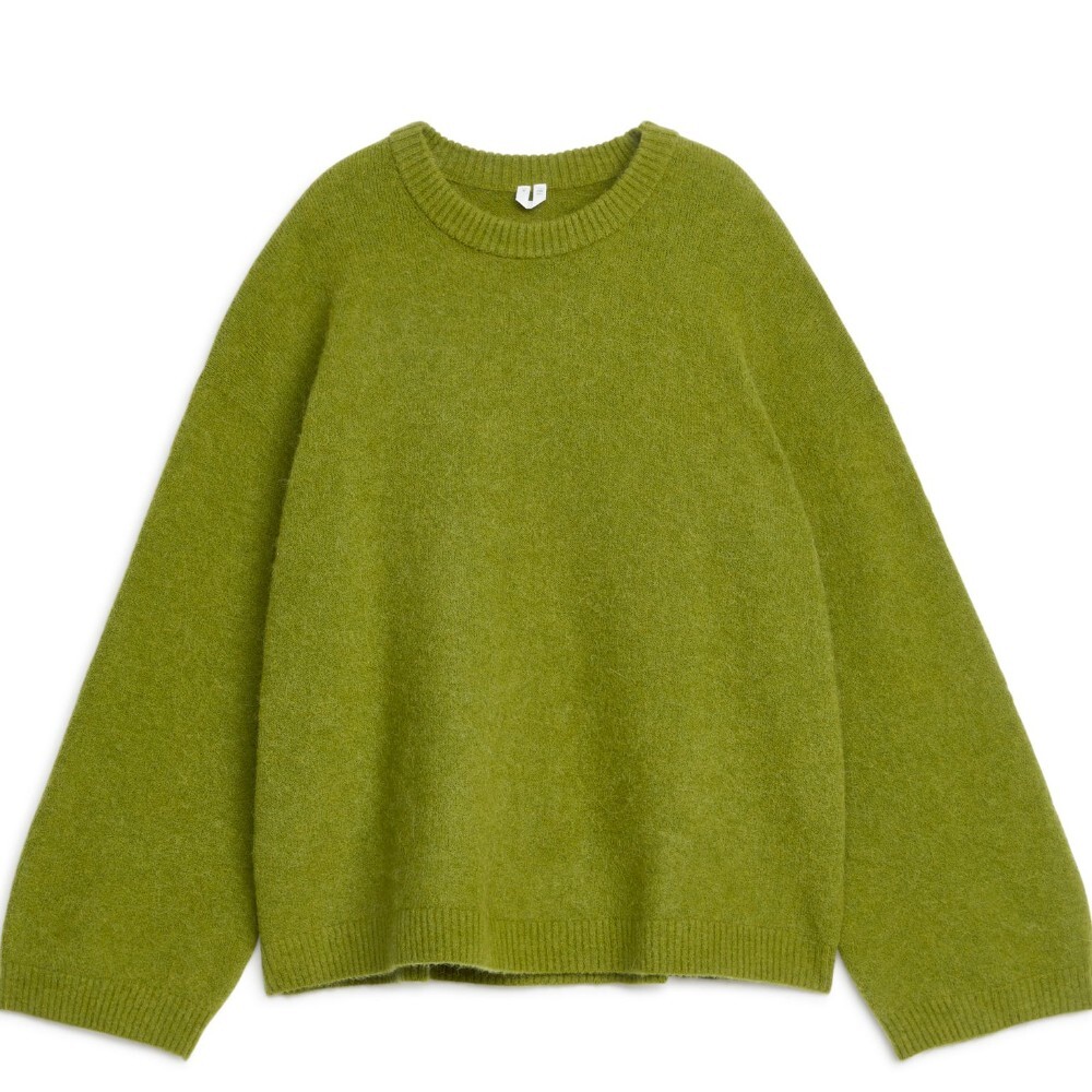 

Свитер Arket Alpaca Blend, зеленый