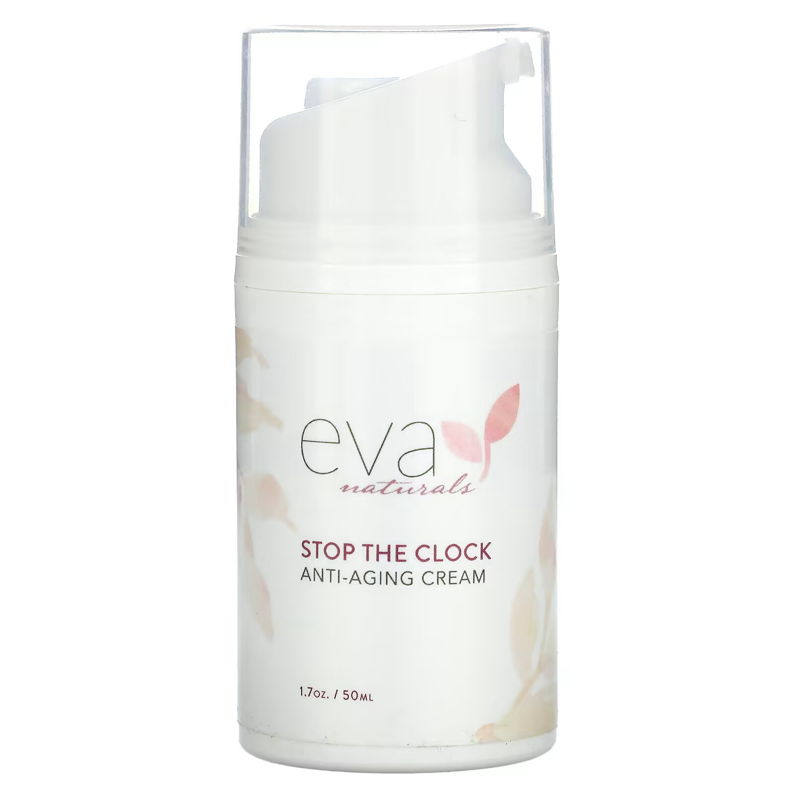 Eva Naturals, Stop The Clock антивозрастной крем, 50 мл (1,7 унции) eva naturals stop the clock антивозрастной крем 50 мл 1 7 унции