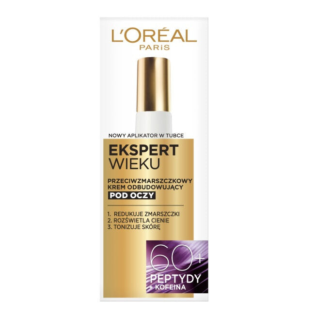 

L'Oreal Paris Восстанавливающий крем для кожи вокруг глаз Age Expert 60+ против морщин 15мл