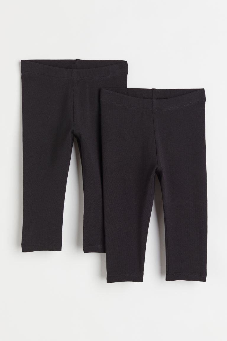 

Комплект из 2 леггинсов H&M, черный