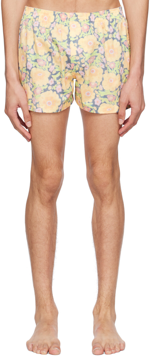 

Желтые плавки Le Papier 'Le Caleçon' Jacquemus