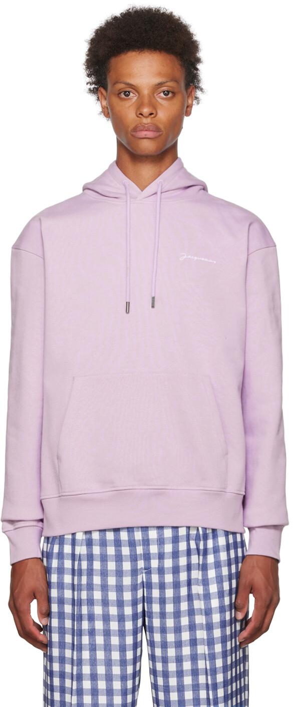 

Худи фиолетового цвета 'Le Sweatshirt Brodé' Jacquemus, Фиолетовый
