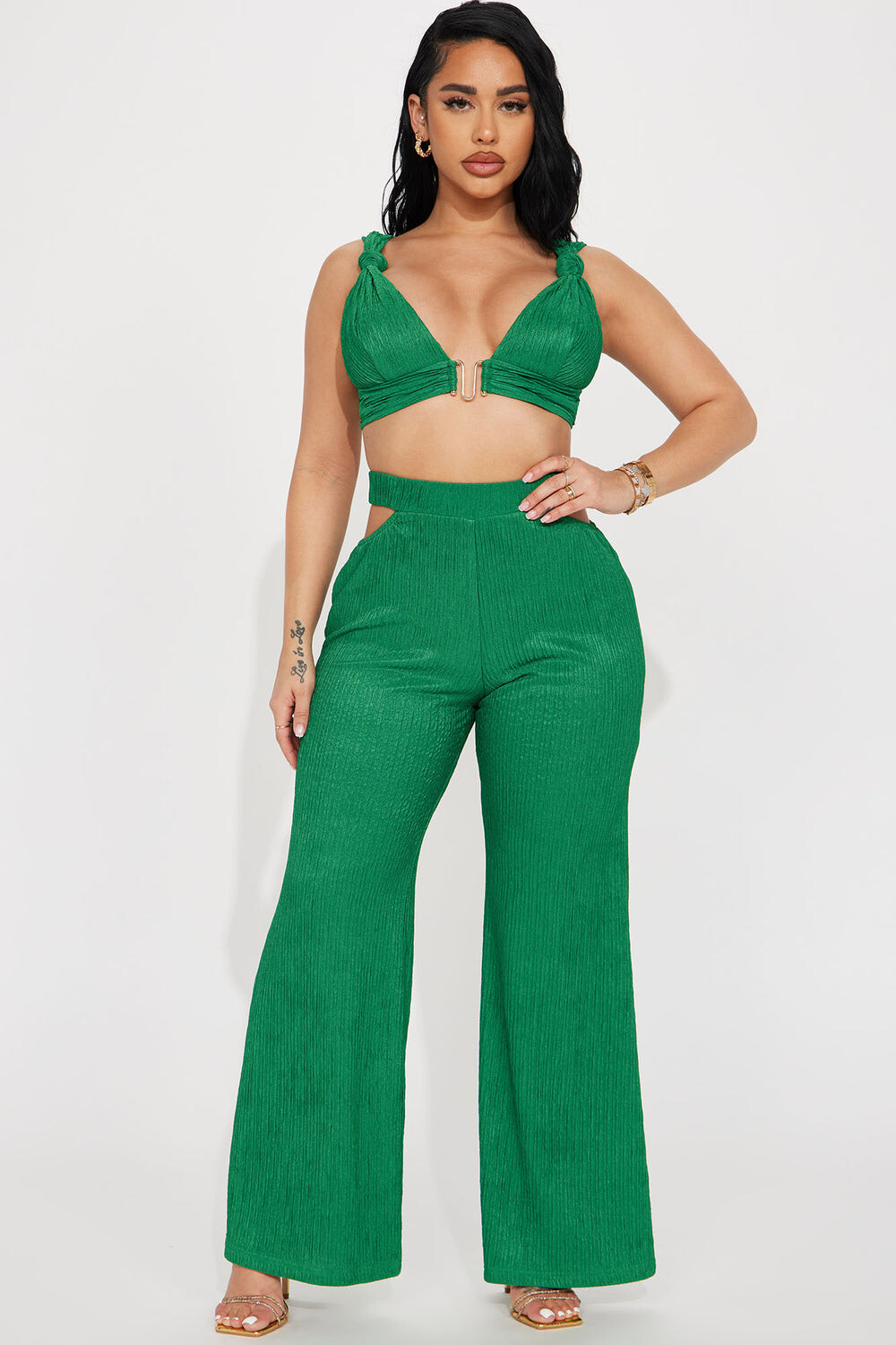 

Брюки Fashion Nova MTP5727FN, зеленый