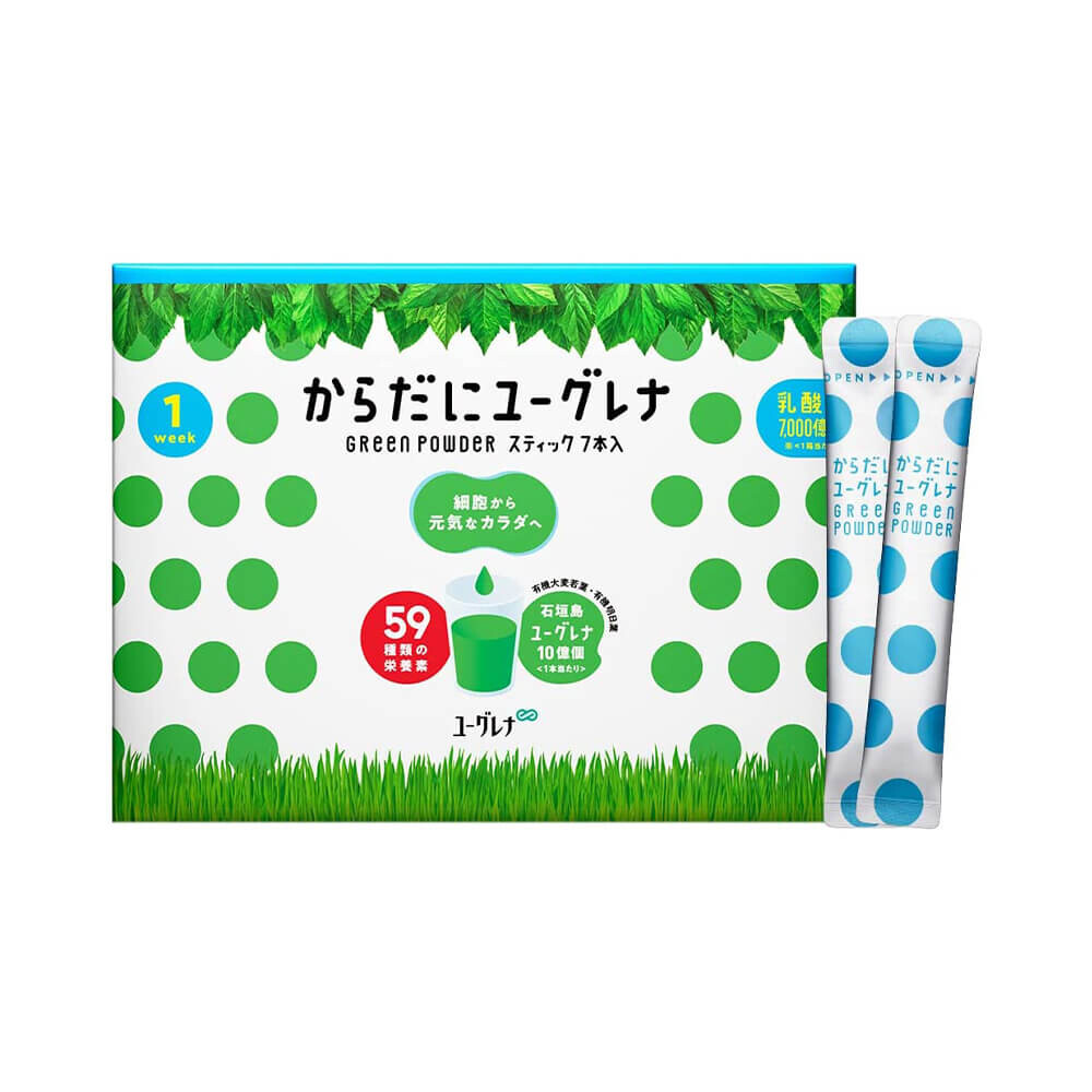 

Пищевая добавка Body Euglena Green Powder Lactic Acid Bacteria 1 week