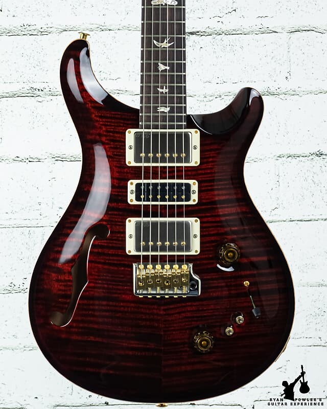 

PRS Special Semi-Hollow Fire Red Burst 10-Top с футляром (#8561)